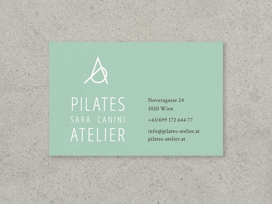 visitenkarten pilates atelier